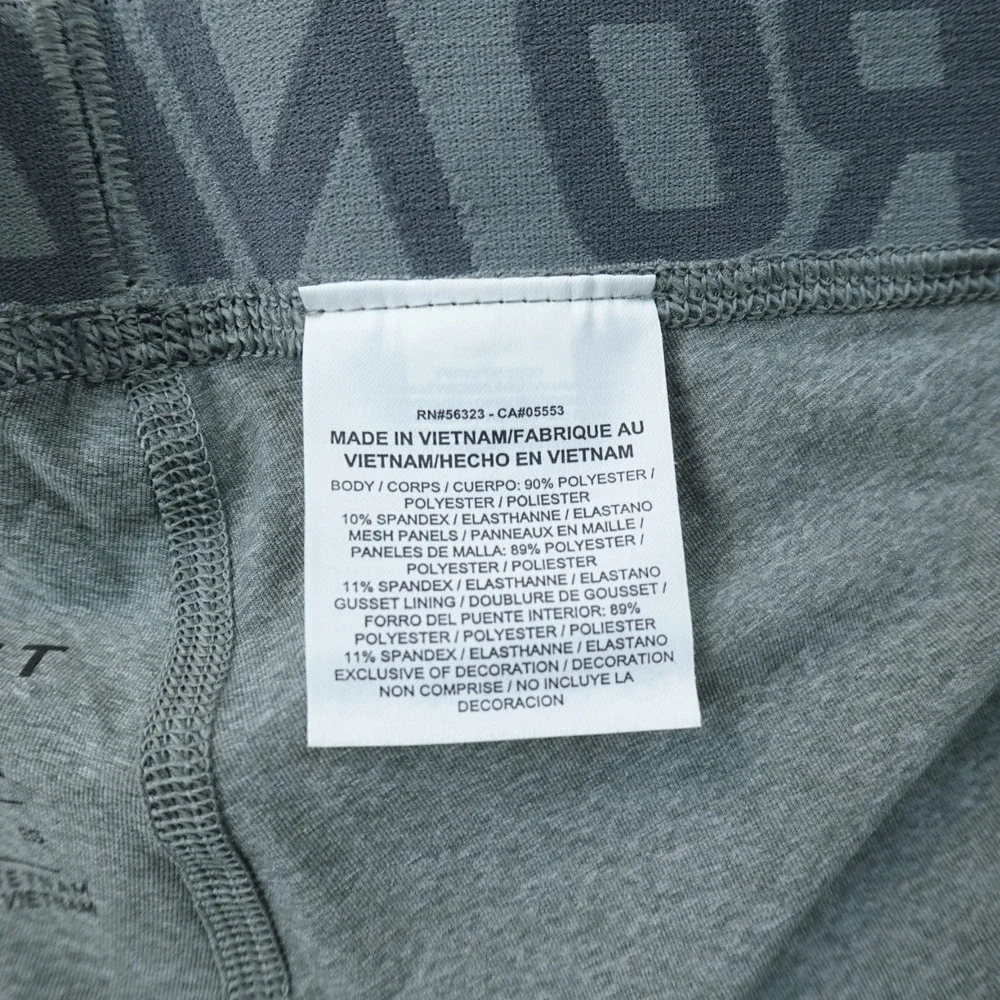 Nike Pro Leggings Mens XL Gray Dri Fit Compression Athletic Workout Gym Pants